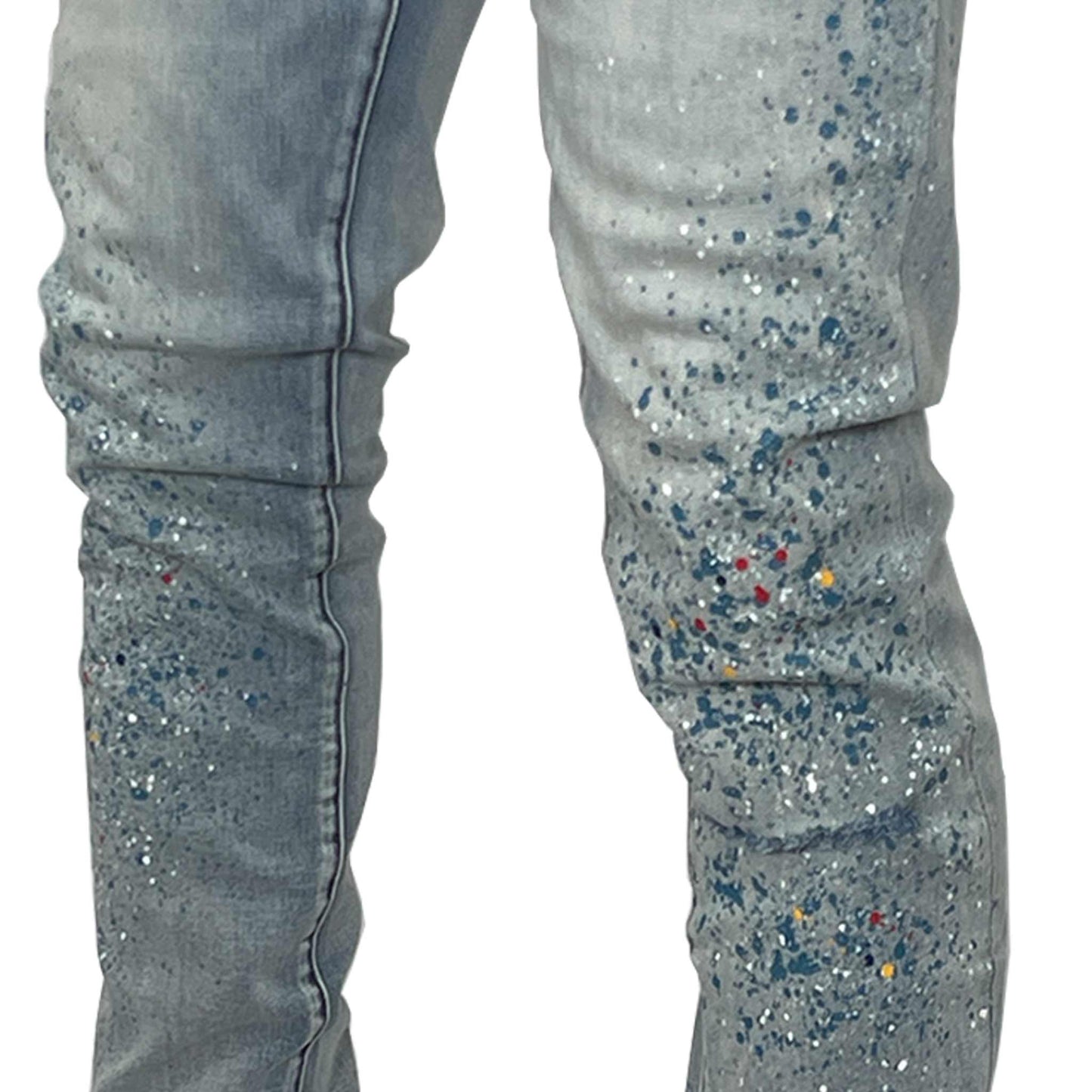 3706 STAY FLY LIGHT BLUE LOW RISE SKINNY JEAN