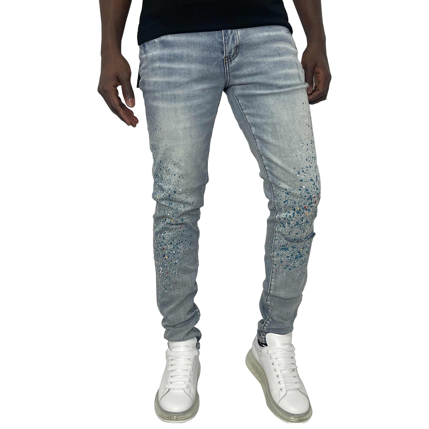 3706 STAY FLY LIGHT BLUE LOW RISE SKINNY JEAN