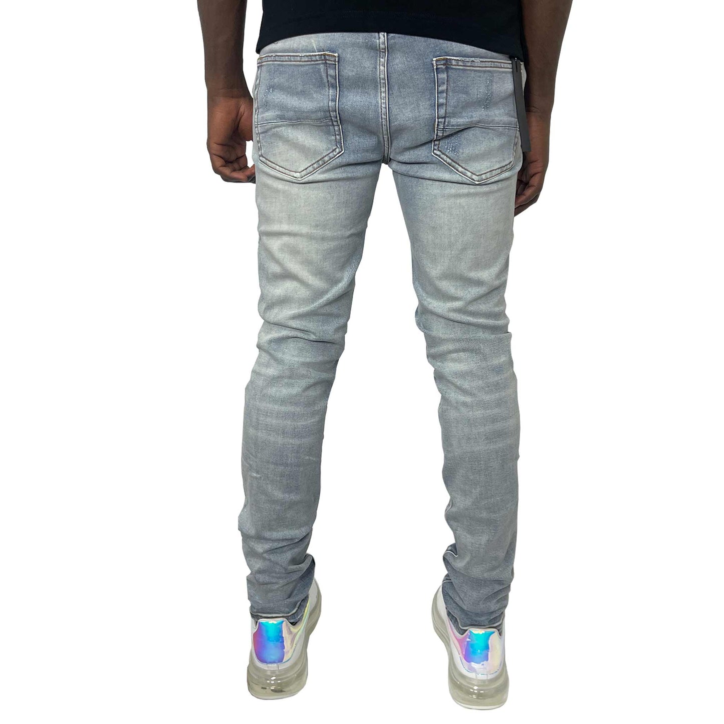 3706 STAY FLY LIGHT BLUE LOW RISE SKINNY JEAN