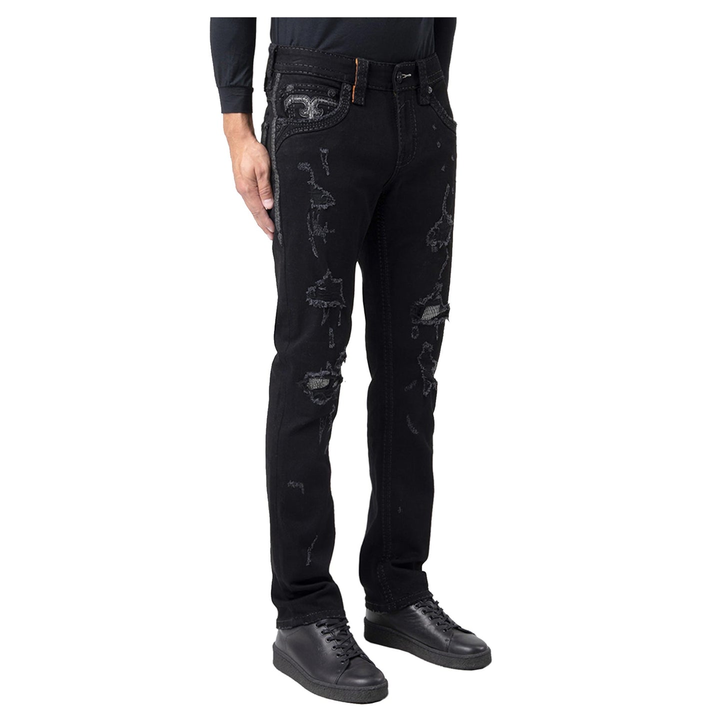 ROCK REVIVAL BRADLEY A207R ALT STRAIGHT JEAN