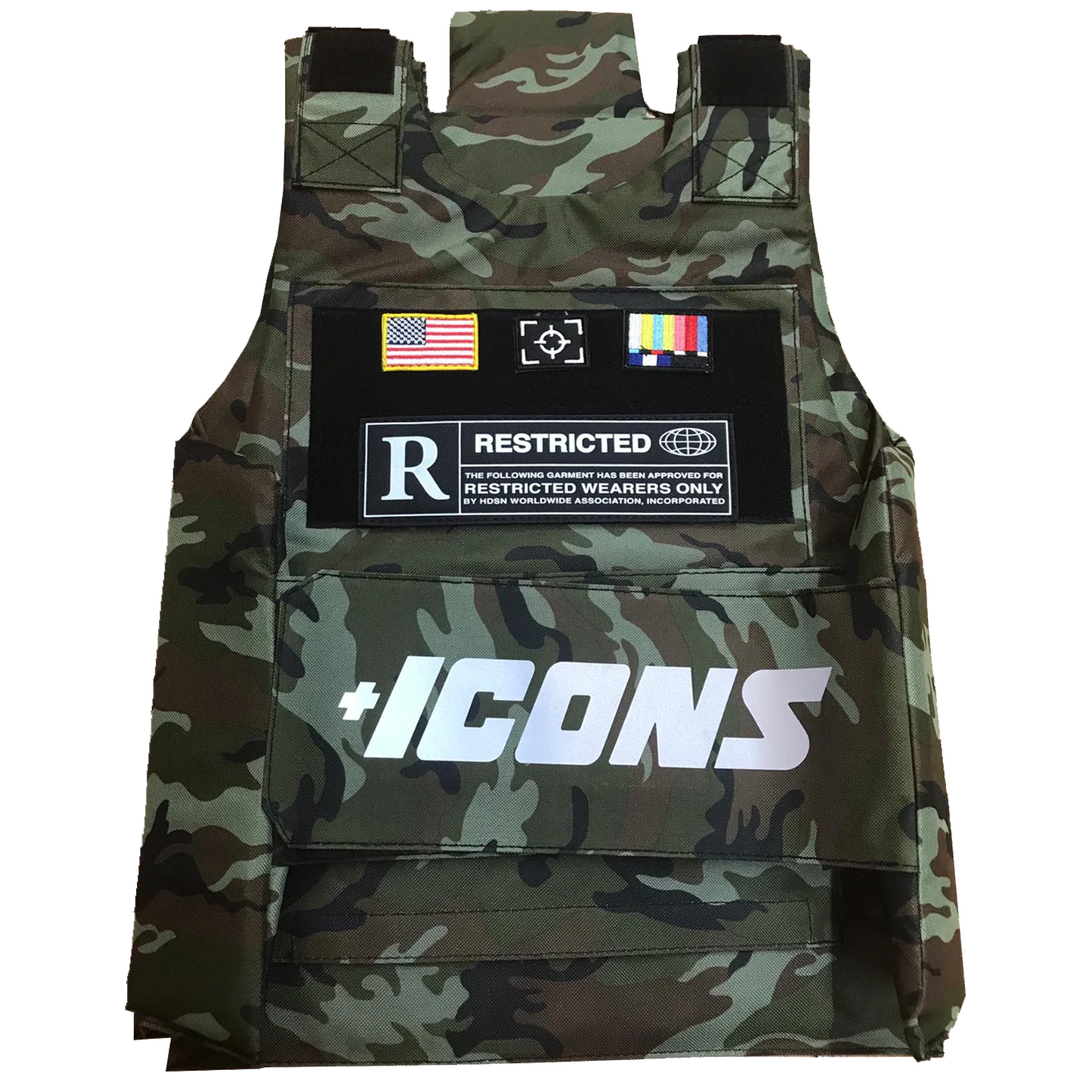 NY FLAVOR FASHION VEST - CAMO