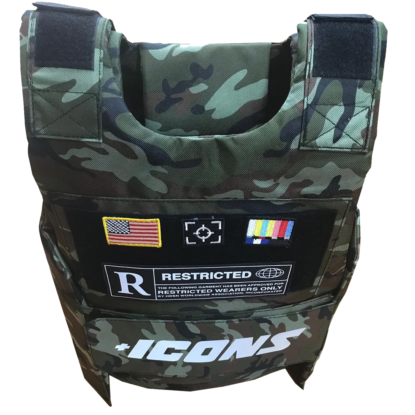 NY FLAVOR FASHION VEST - CAMO