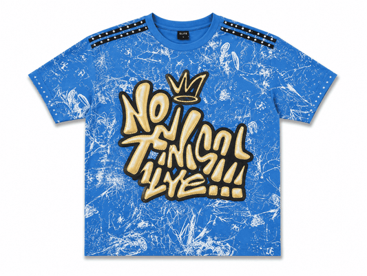 Elite Brand No Finish Line T-Shirt – Blue
