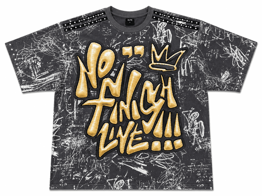 Elite Brand No Finish Line T-Shirt – Gray