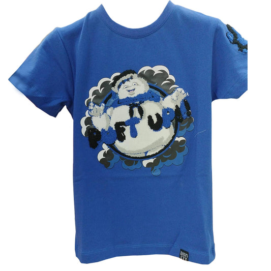 DENIMICITY PUFT UP CHENILL PATCH T-SHIRT DNM-2163