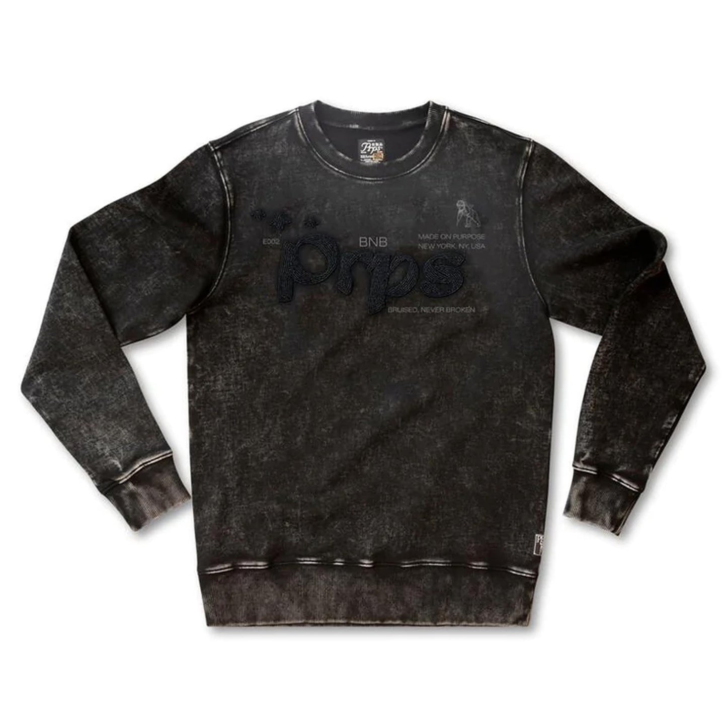 PRPS PARKADE CREWNECK (BLACK ACID)