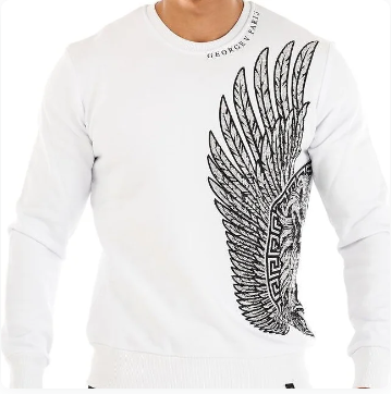 AVENUE GEORGE V CHIMERA SWEATSHIRT GV2346 (WHITE)