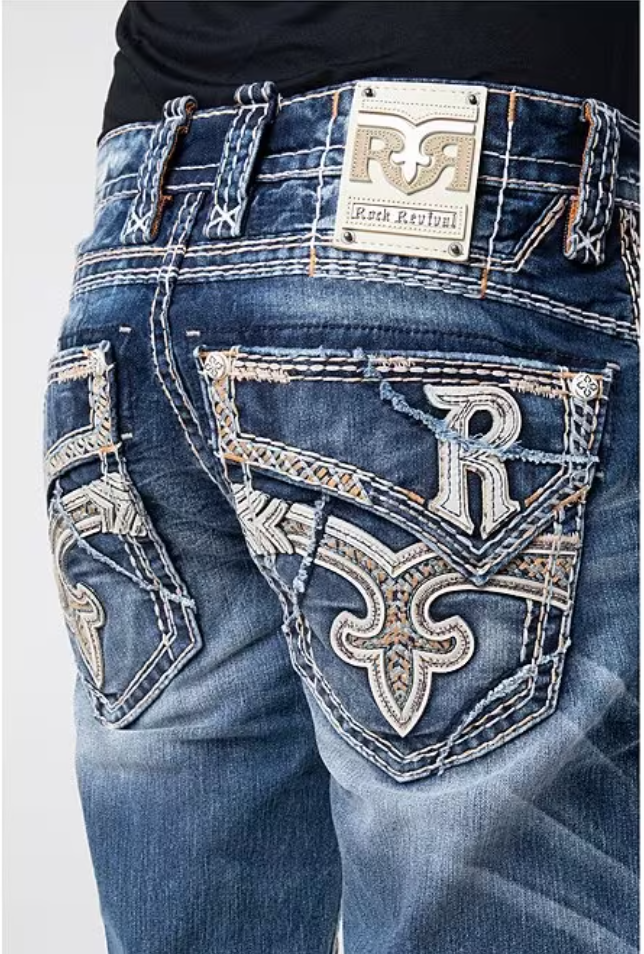 ROCK REVIVAL TYRONE H200 SHORT