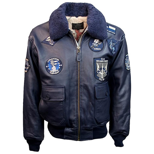 TOP GUN® OFFICIAL SIGNATURE SERIES JACKET (NAVY) TG-1