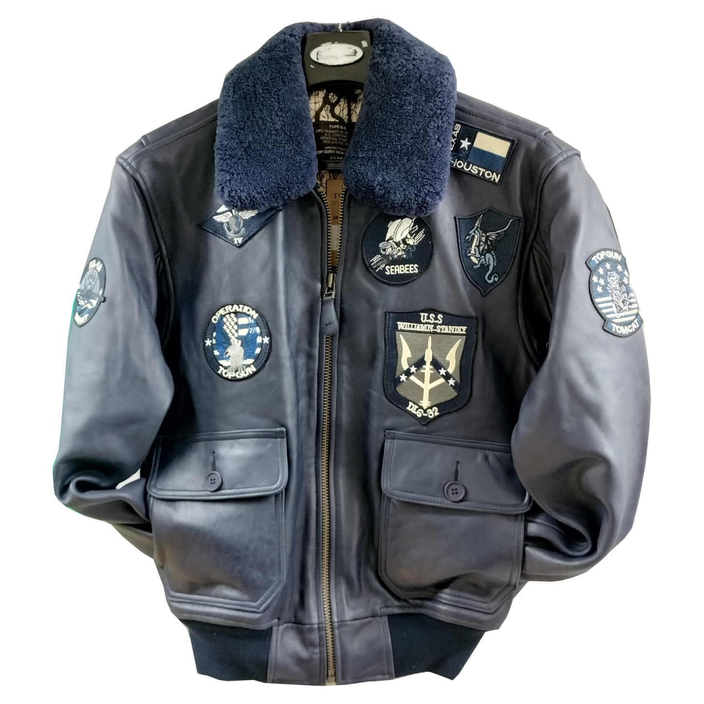 TOP GUN® OFFICIAL SIGNATURE SERIES JACKET (NAVY) TG-1