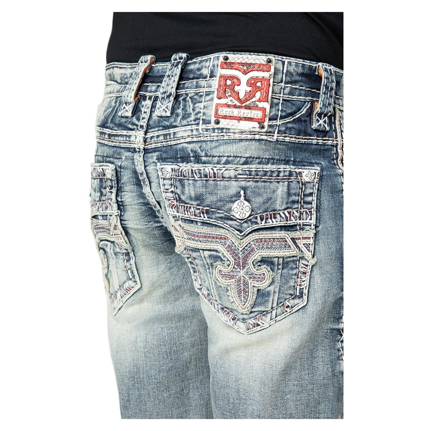 ROCK REVIVAL TZVI J202R STRAIGHT JEAN