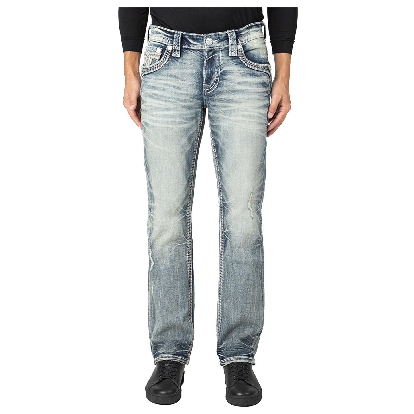 ROCK REVIVAL TZVI J202R STRAIGHT JEAN