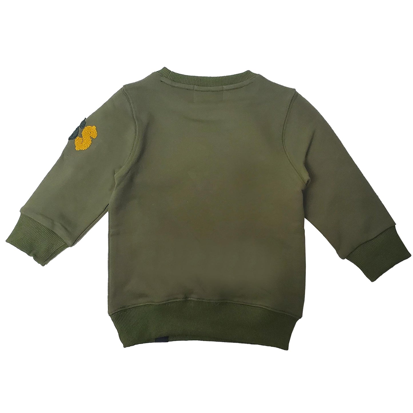 DENIMICITY TRAP FORMER KIDS CREWNECK SWEATSHIRT (DNM-2272OLIVEKIDS)