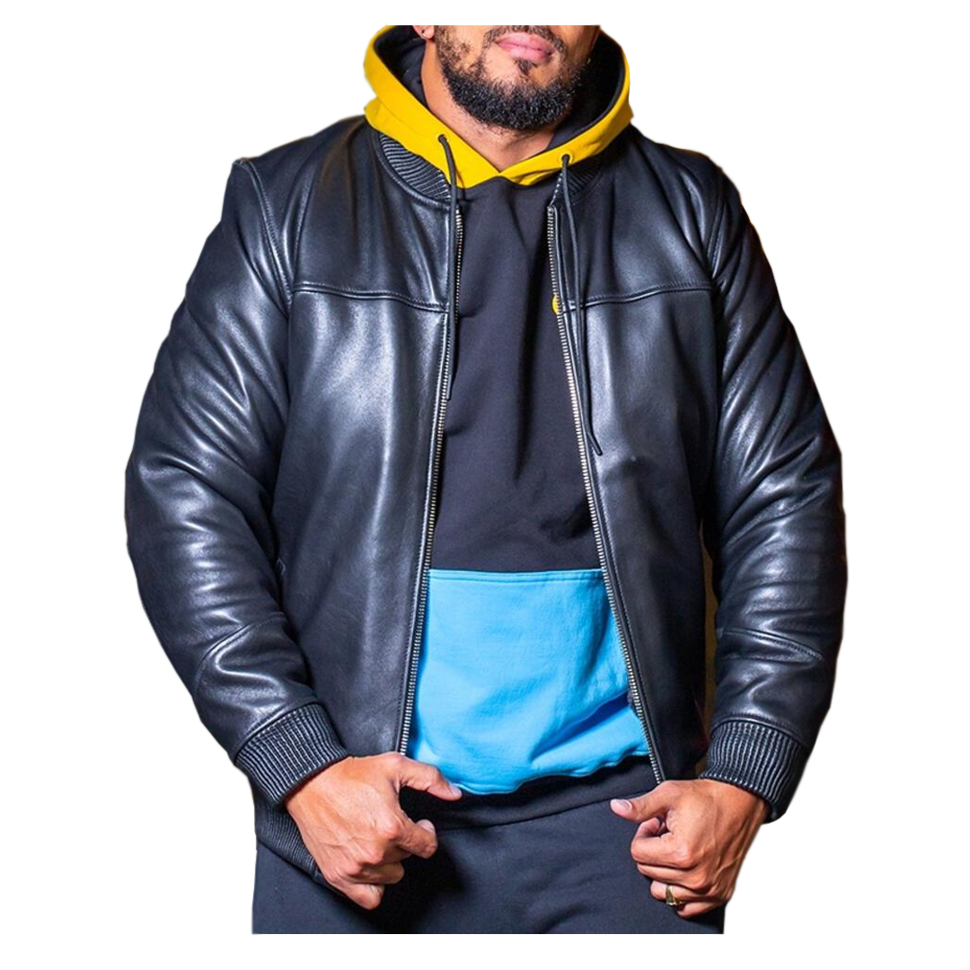 Hudson Outerwear The Original Baseball Jacket (Black)