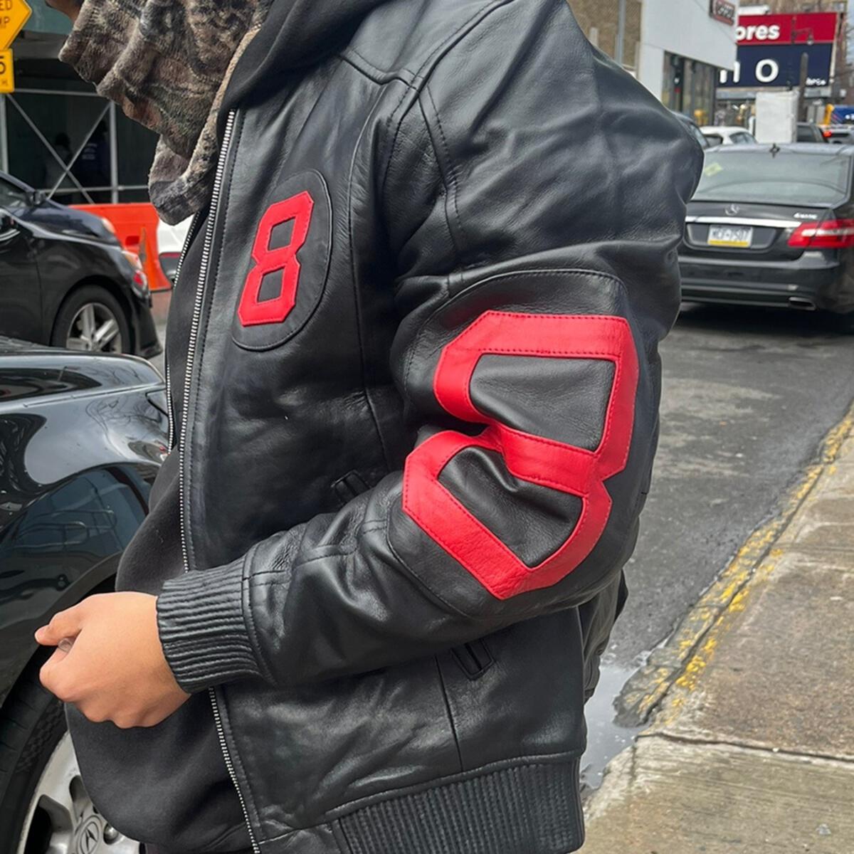 Hudson Outerwear The Original Eightball Jacket (Black/Red)