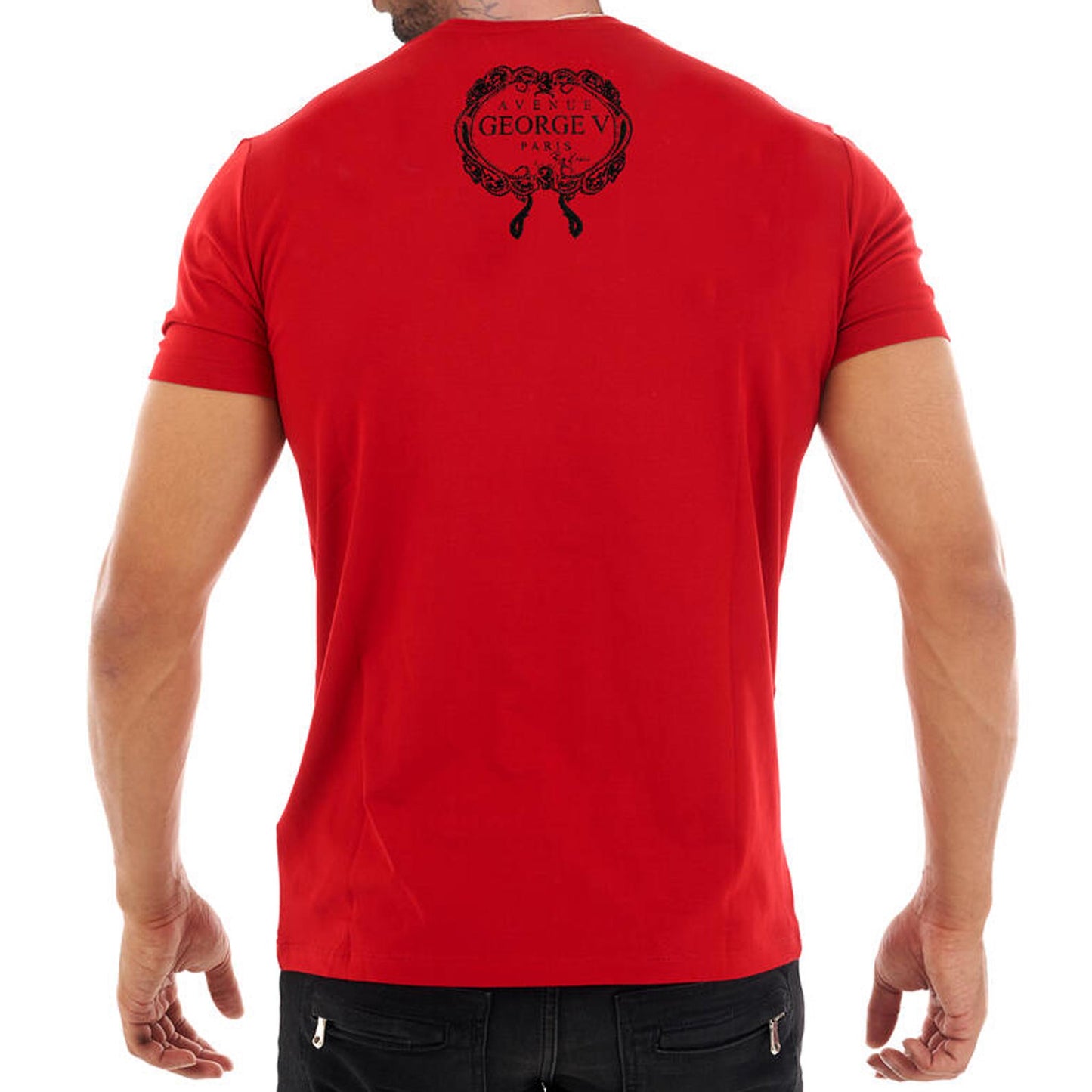 AVENUE GEORGE V PANTHERE T-SHIRT GV2719 (RED)