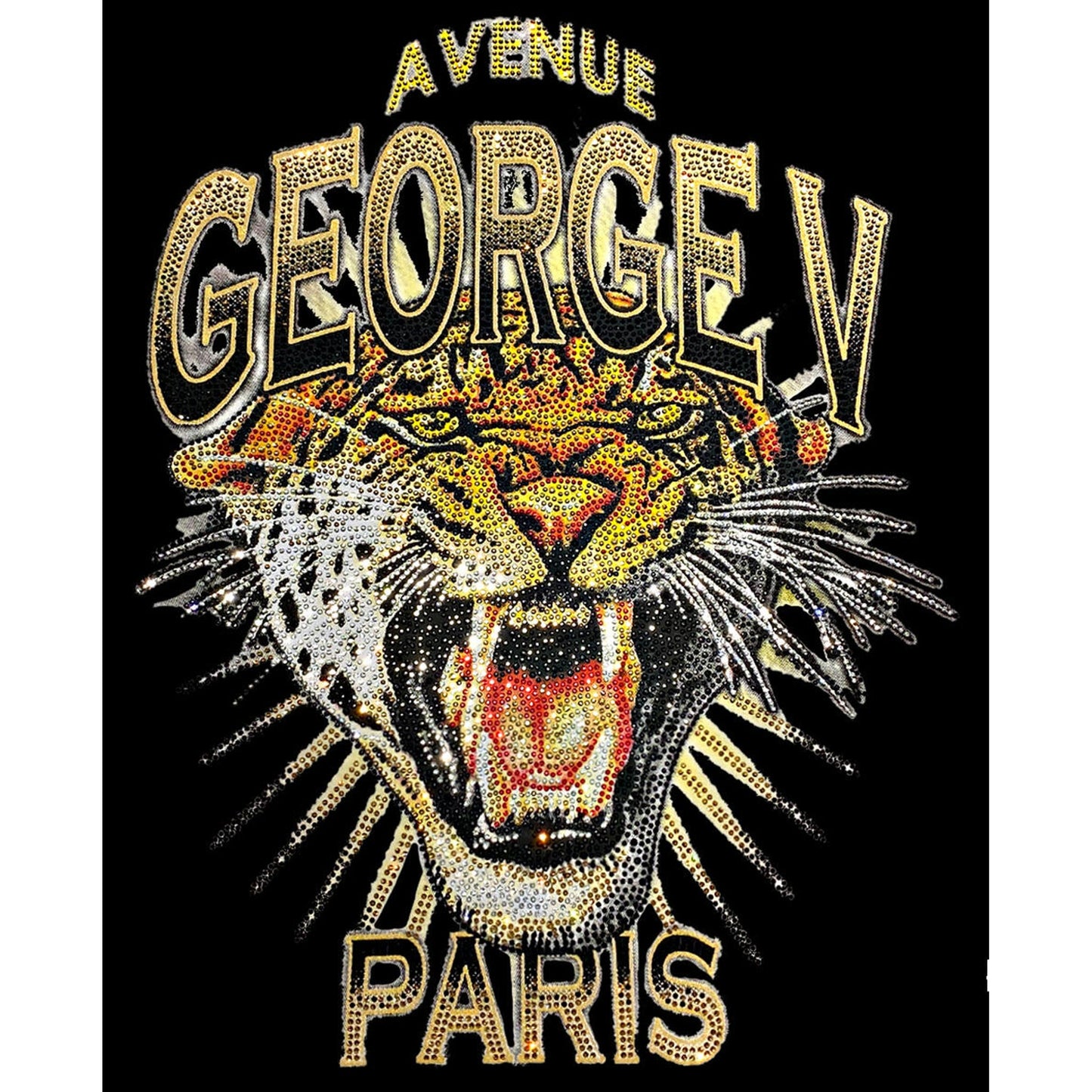 AVENUE GEORGE V T-SHIRT GV2748 (BLACK)