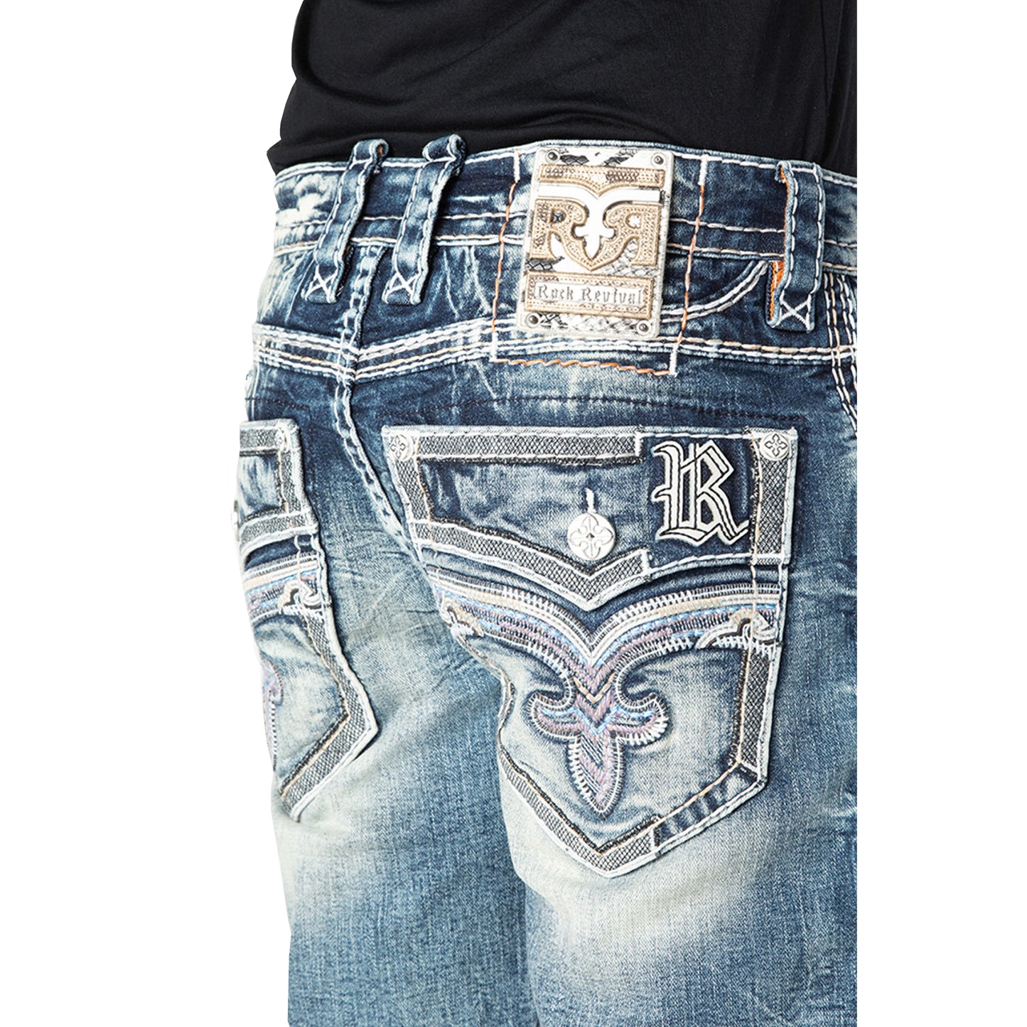 ROCK REVIVAL MEREDITH J200L STRAIGHT JEAN