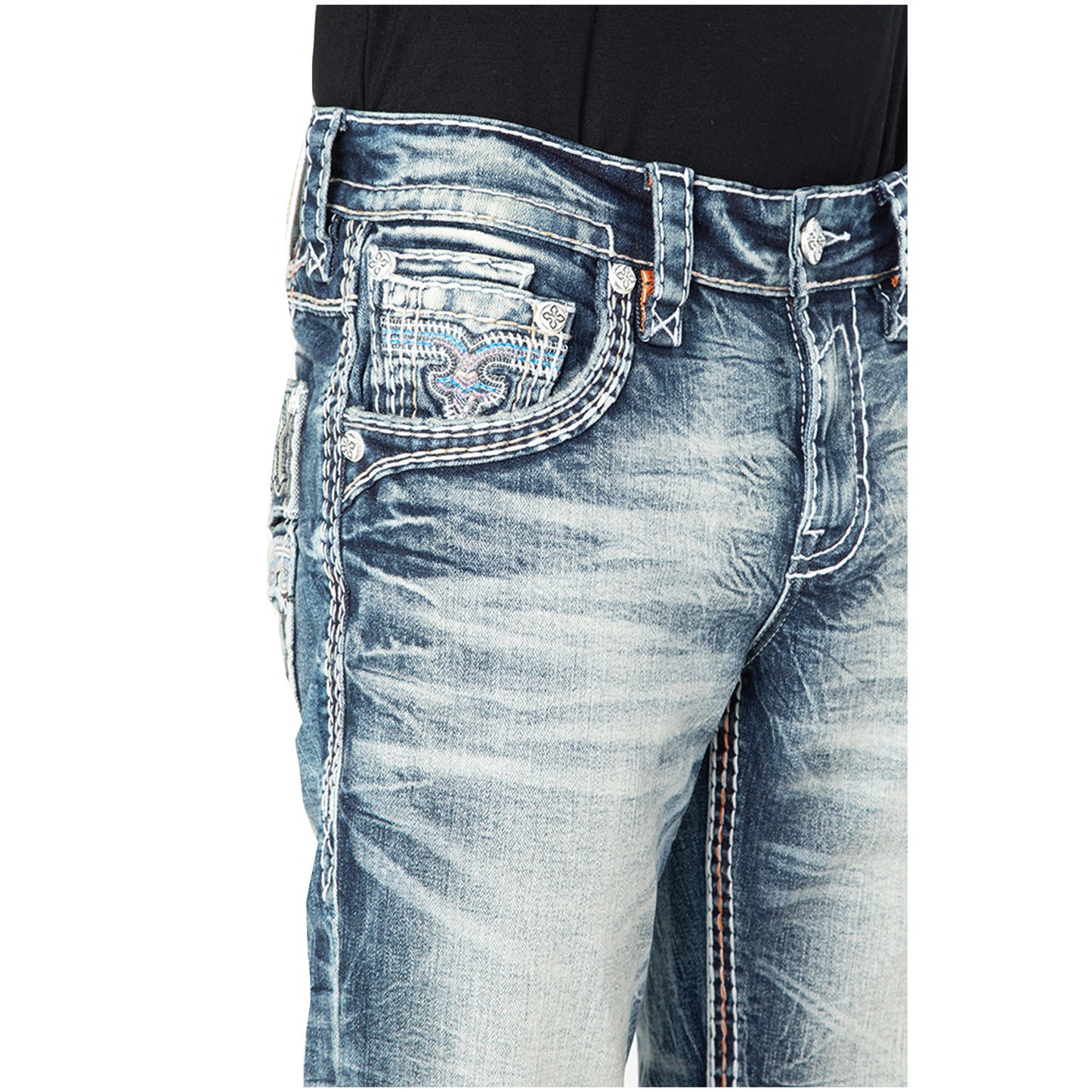 ROCK REVIVAL MEREDITH J200L STRAIGHT JEAN