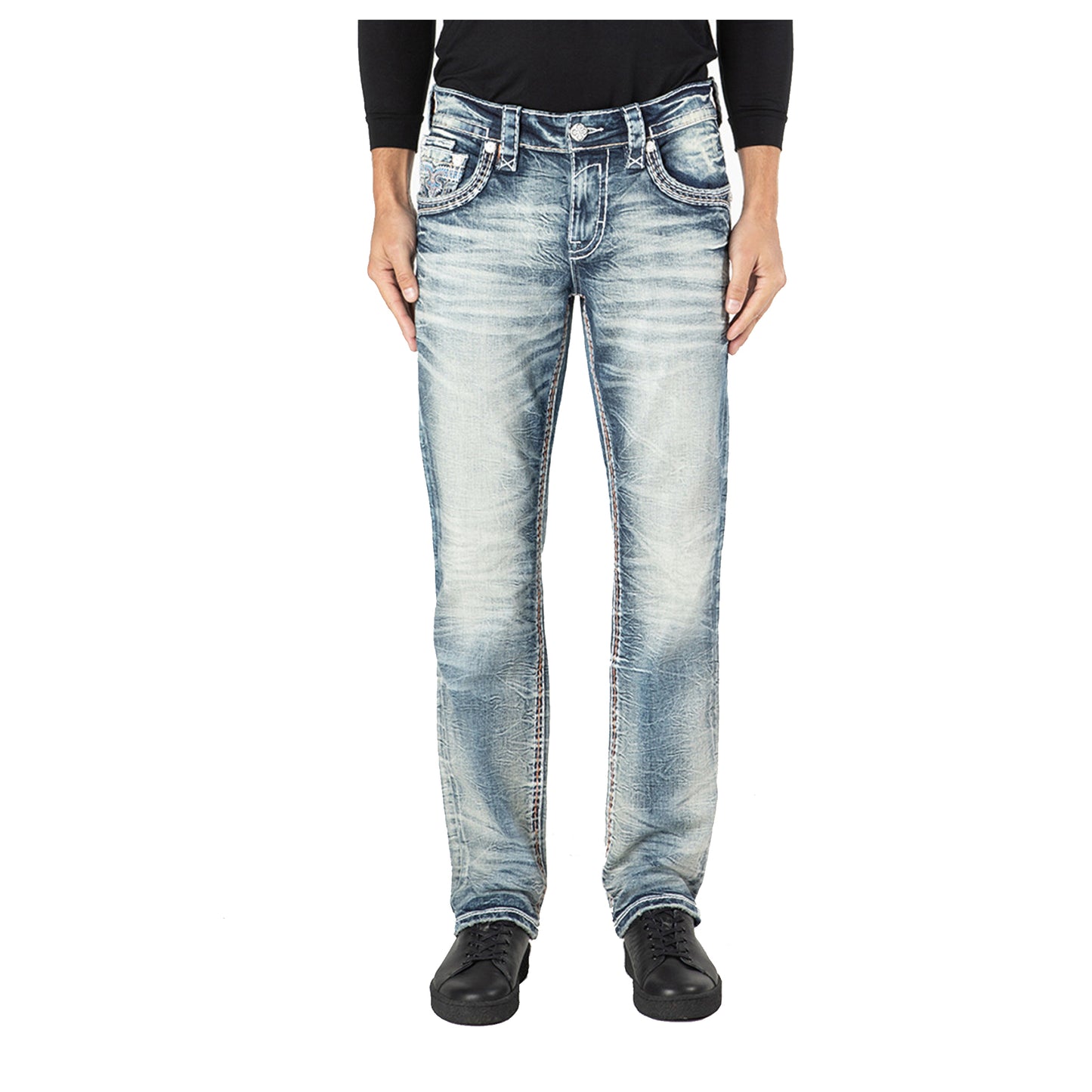 ROCK REVIVAL MEREDITH J200L STRAIGHT JEAN