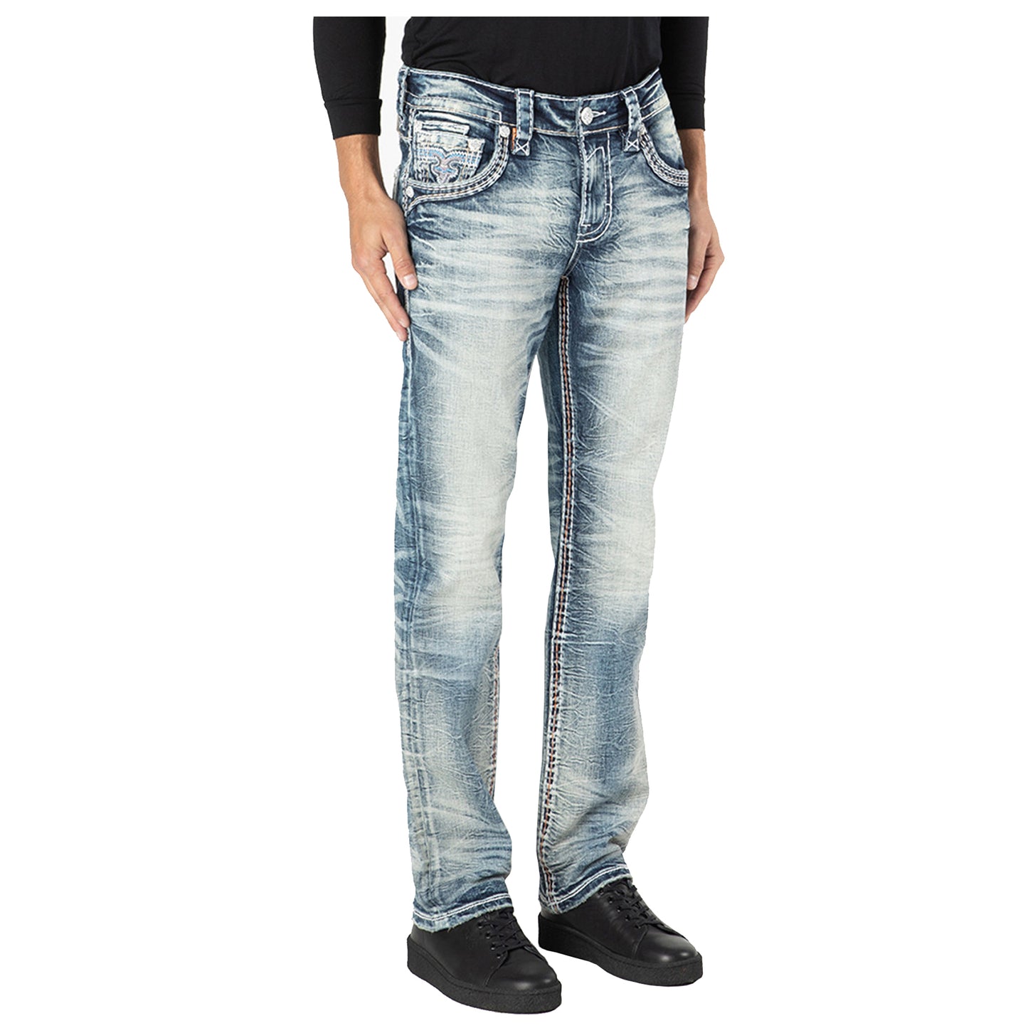 ROCK REVIVAL MEREDITH J200L STRAIGHT JEAN