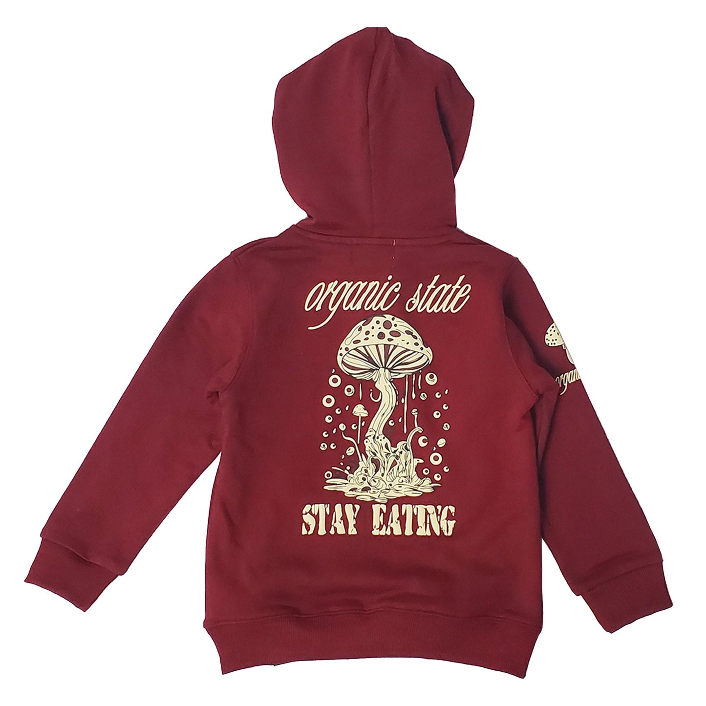 DENIMICITY STAY EATING KIDS BURGUNDY HOODY (DNM-2311BURG)