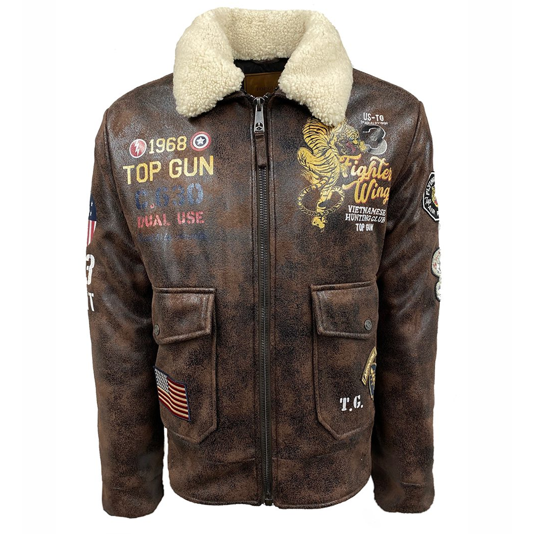 Top Gun Rhinestone Transfer TOP GUN® SPECIAL FORCES JACKET TG2122 – NY Flavor